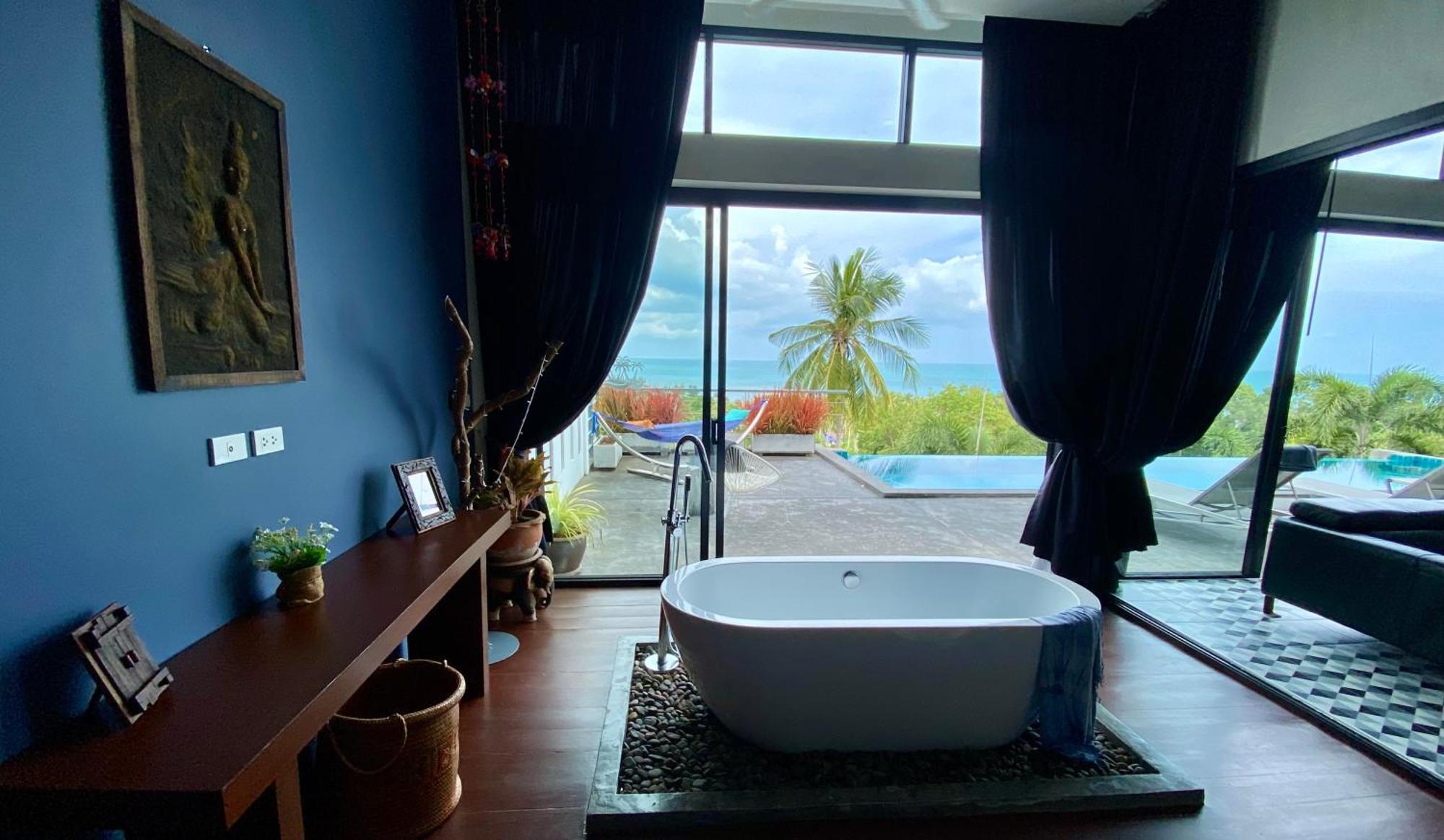 Ko Samui Seaview Pool Villa Philippa With Car レームセットビーチ エクステリア 写真