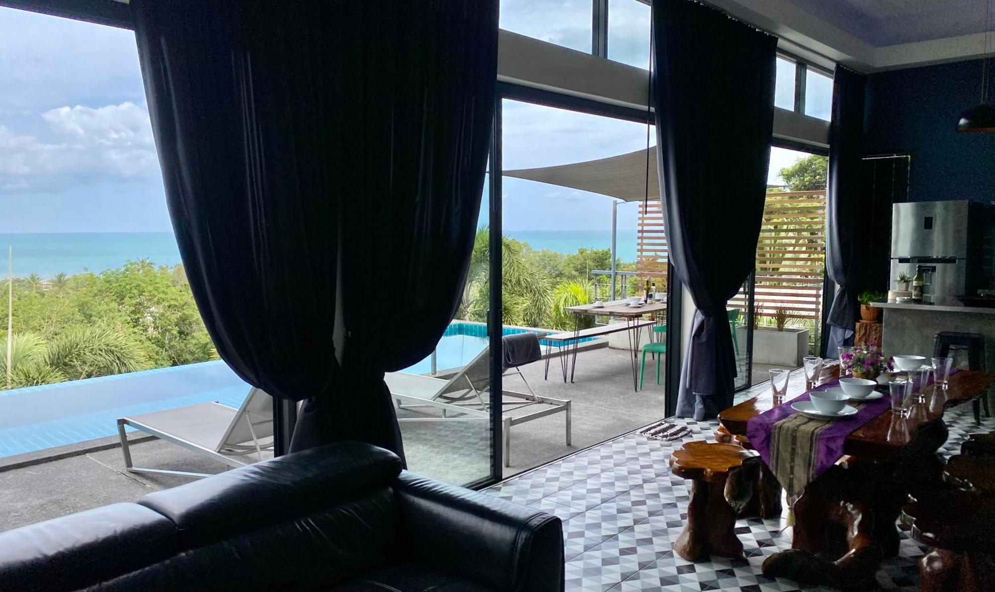 Ko Samui Seaview Pool Villa Philippa With Car レームセットビーチ エクステリア 写真