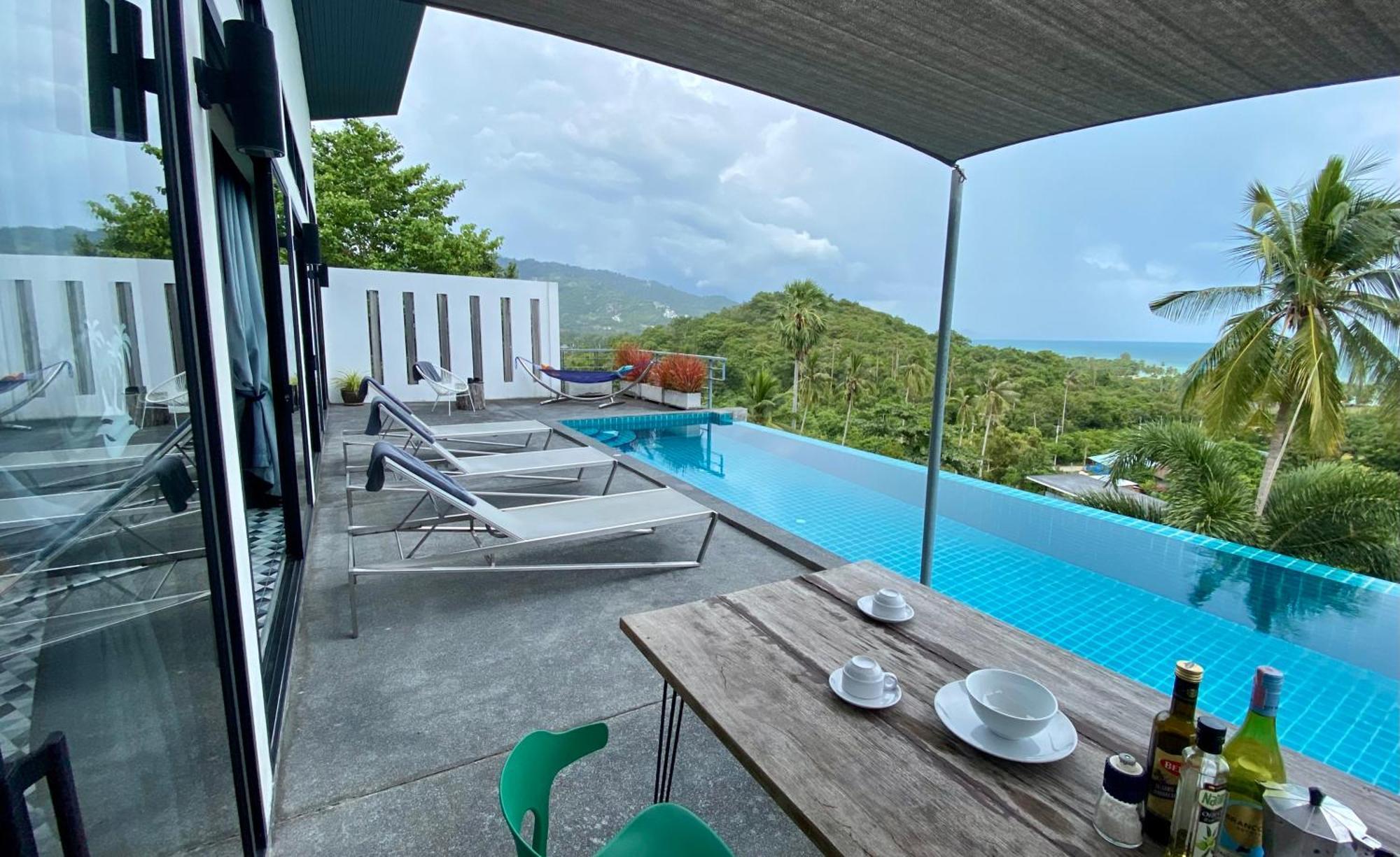 Ko Samui Seaview Pool Villa Philippa With Car レームセットビーチ エクステリア 写真